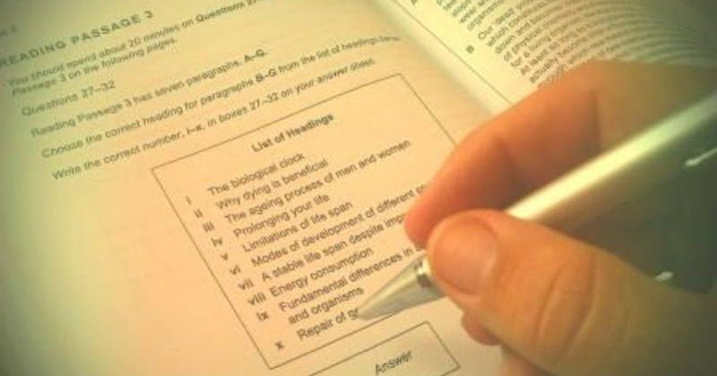 IELTS Writing Exam