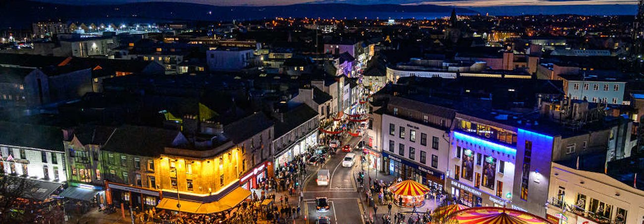 Experience a Winter Wonderland in Eyre Square!