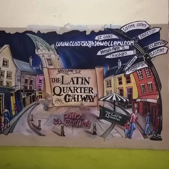 Galway art wall