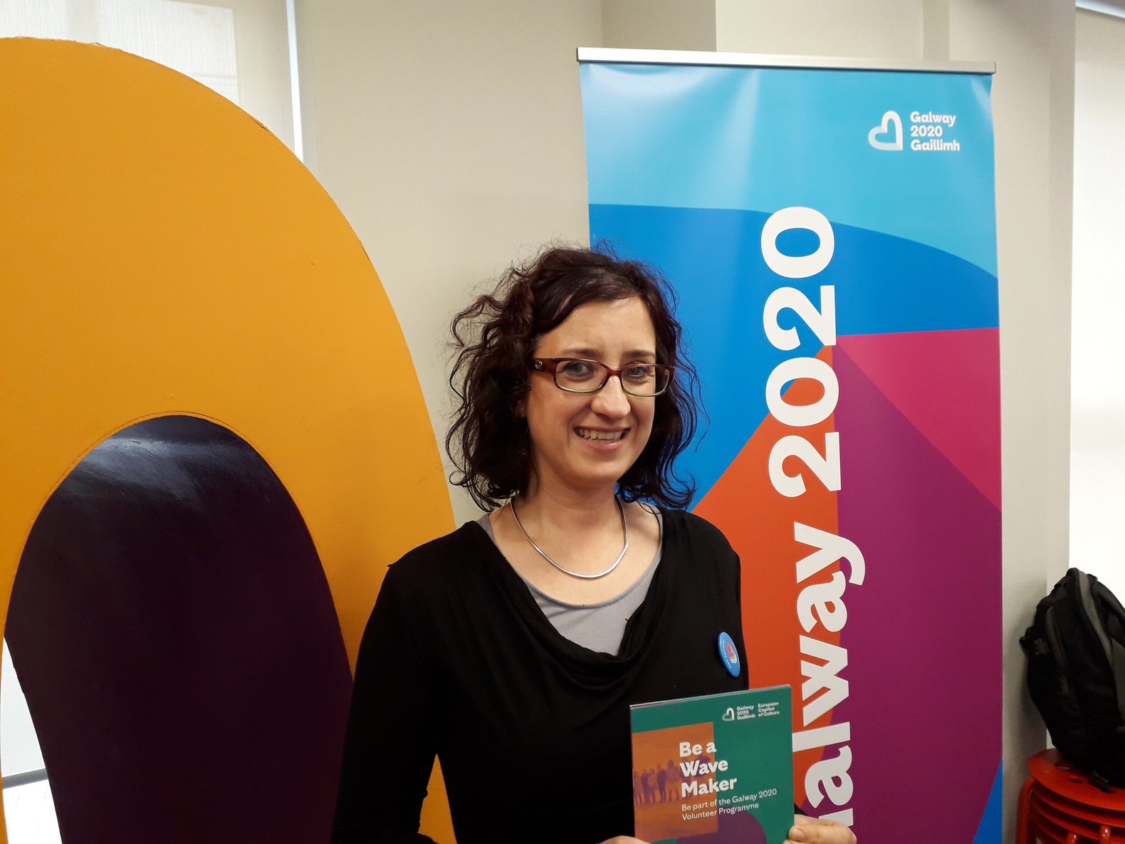 Elena Toniato, Volunteer Programme Development Manager, Galway 2020