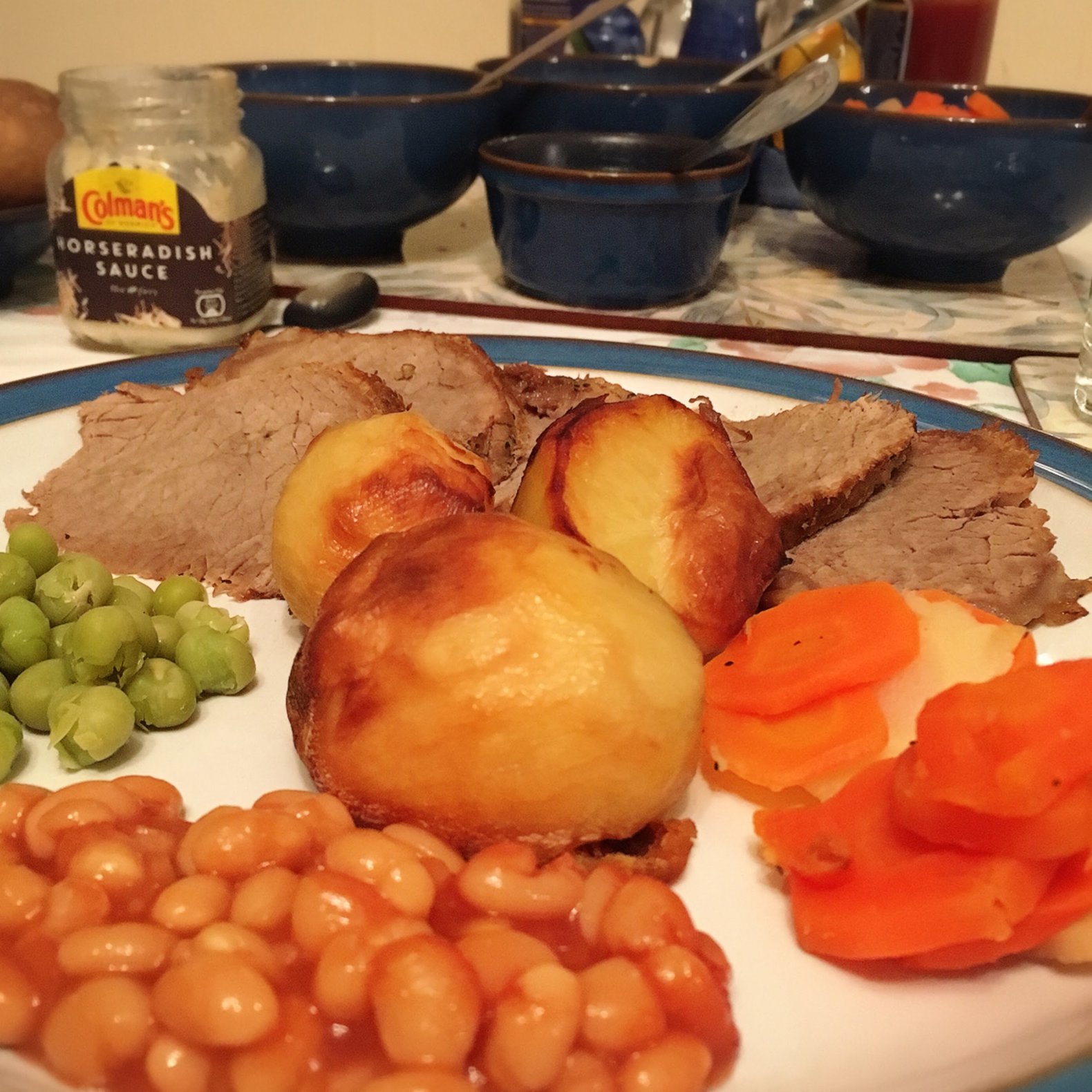Amazing food from the host family