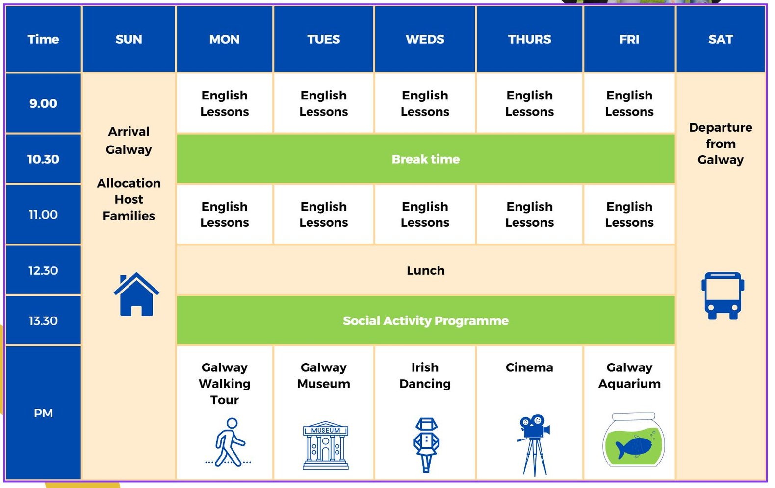 Sample programme